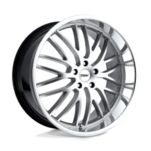 TSW Wheels – SNETTERTON – Silver – 17″x8″ 20mm – Summer Wheels – 1780SNT205120S76